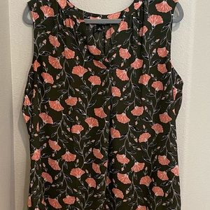 Roz & Ali olive tank top